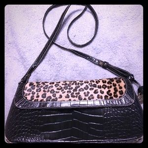 Brahmin Leopard Purse